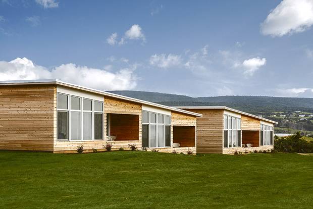 Contemporary designed villas