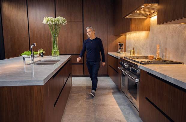 Diego Burdi is photographed in the kitchen of his Toronto home on June 12, 2017.