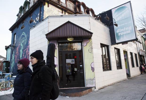 Grossman’s Tavern on Spadina Avenue in Chinatown has been open since 1943, making it one of Toronto’s longest-running music venues.