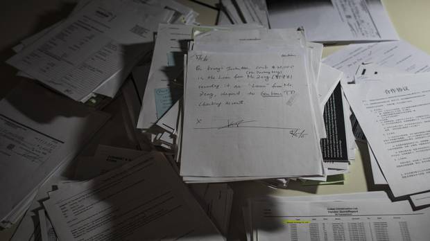 Documents collected by Globe and Mail reporter Kathy Tomlinson for the Kenny Gu story.