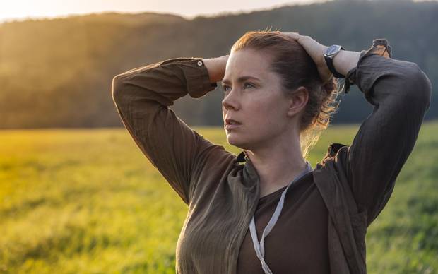Amy Adams as Louise Banks in Arrival.