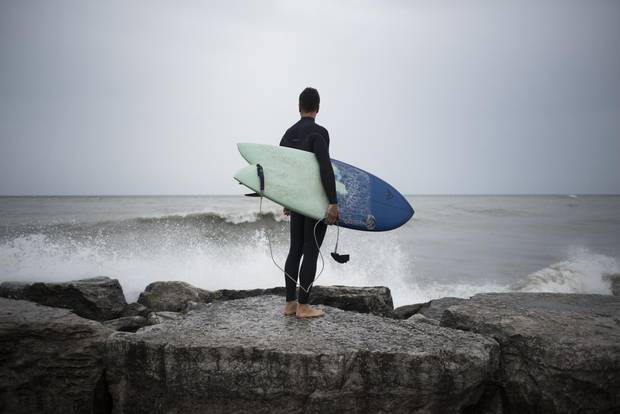 The popularity of cold-water surfing has grown with improving wetsuit technology and as warmer, traditional surf spots become more crowded.