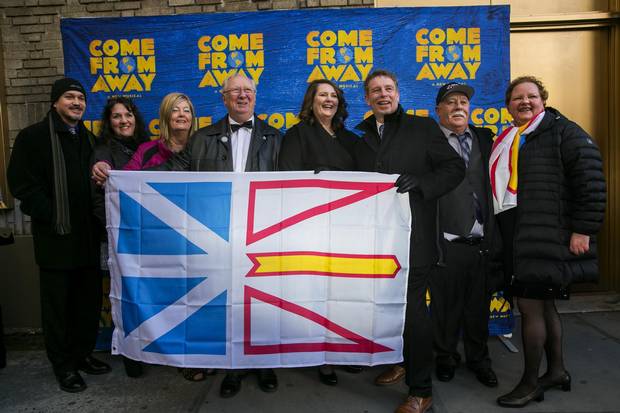 Newfoundlanders came from afar to take in the Broadway opening night of Come From Away.