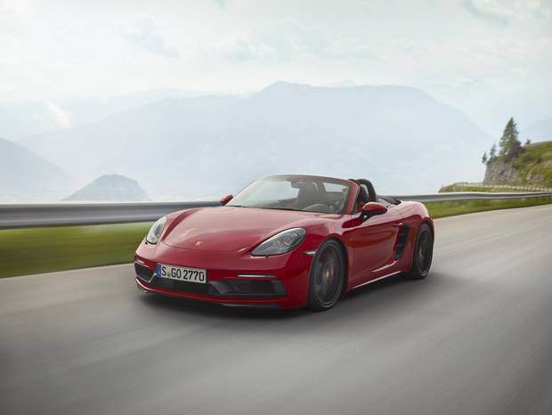 The 2018 Porsche Boxster is one of several new, more powerful models in the auto maker’s 718 GTS lineup, each coming with a dizzying array of options for looks, convenience and performance.