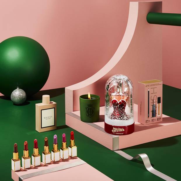 Gucci Bloom 100mL eau de parfum, $154 at Shoppers Drug Mart, Hudson’s Bay, Sephora, Holt Renfrew and Saks Fifth Avenue. Sisley Campagne Candle, $90 at Holt Renfrew. Jean Paul Gaultier Classique Snow Globe Collector 100mL EDT, $120 at Hudson’s Bay. Bite Beauty Champagne Discovery Set, $35 at Sephora. Tom Ford Boys & Girls 50-Piece, $2,200 at Holt Renfrew.