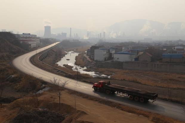 Factories near Beijing have been shut down for months in advance of 
