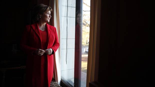 B.C. Premier Christy Clark is photographed in her office at the Provincial Legislature in Victoria, B.C., on Dec. 16, 2016.