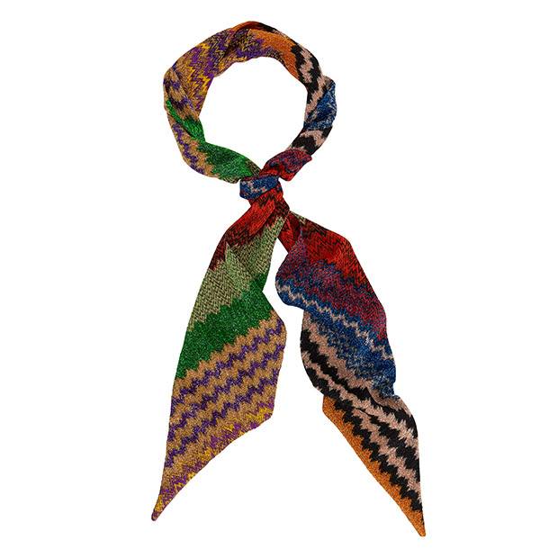 Missoni scarf, $392 exclusively at Intermix (www.intermixonline.com).