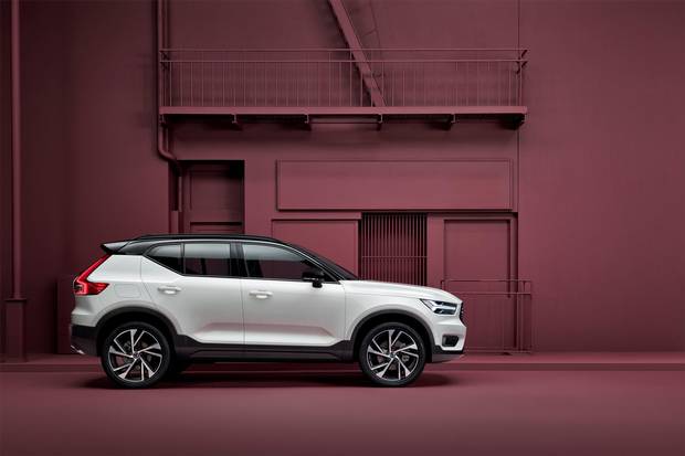 Volvo's design team looked for inspiration in other media for the look of the XC40.