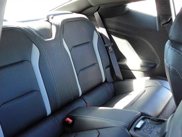 Small rear seats are best suited to storage.