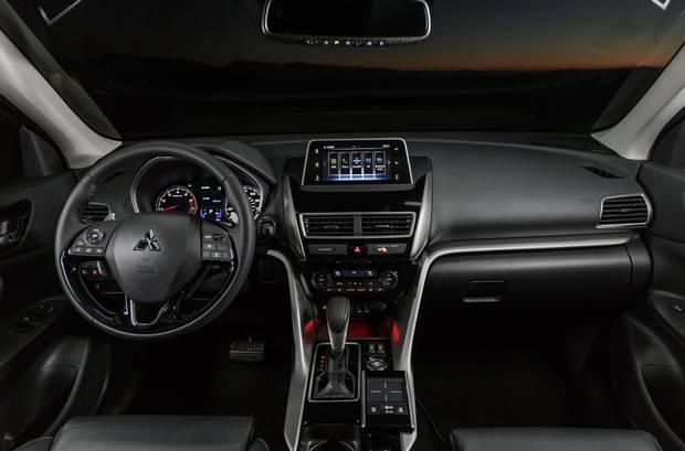 Apple CarPlay and Android Auto are both supported in the Eclipse Cross.
