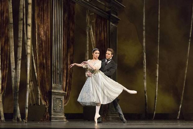 National Ballet Canada McGee Maddox and Xiao Nan Yu in Onegin. Photo by Aleksandar Antonijevic.