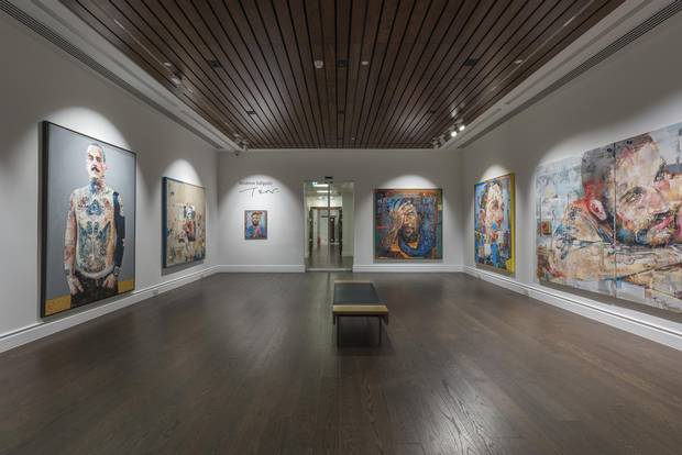 Andrew Salgado is the youngest person to have a solo exhibition at The Canada Gallery.