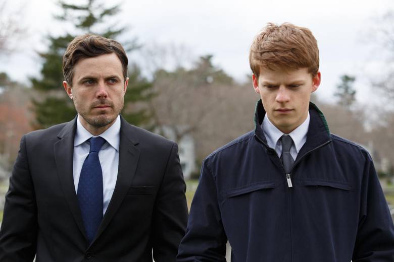Casey Affleck and Lucas Hedges in Manchester by the Sea.