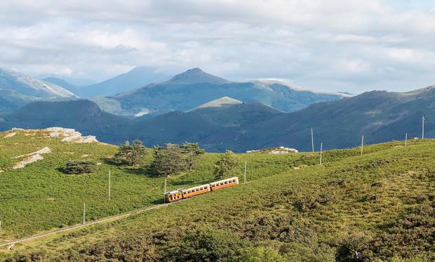 train de La Rhune, Pays Basque, France.