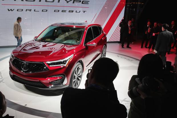 Acura introduces the RDX prototype in Detroit.