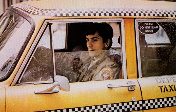 Robert de Niro in Taxi Driver.