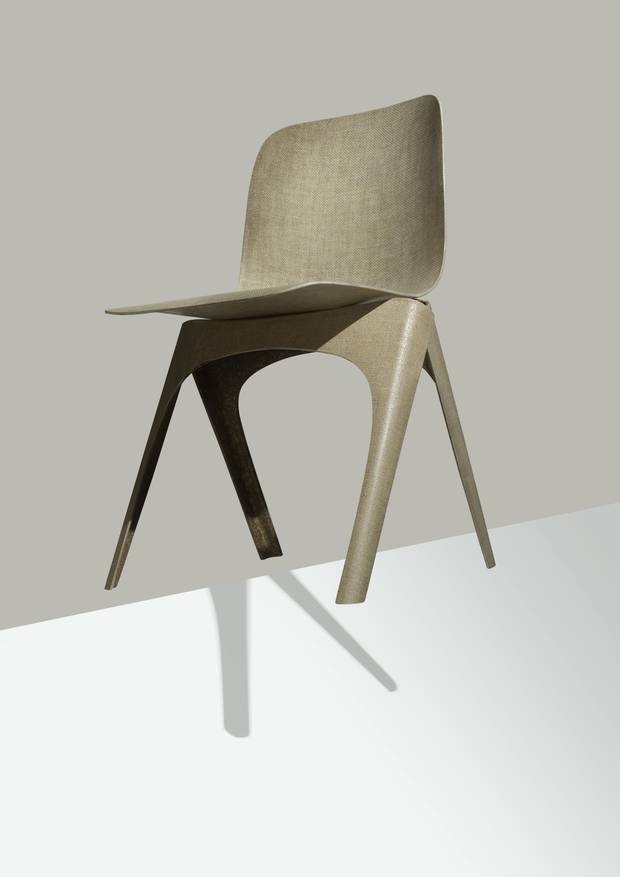 Christien Meindertsma's Flax Chair.
