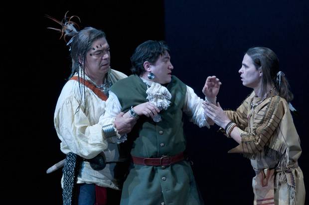 Loring gave a standout performance in an all-Indigenous production of King Lear.