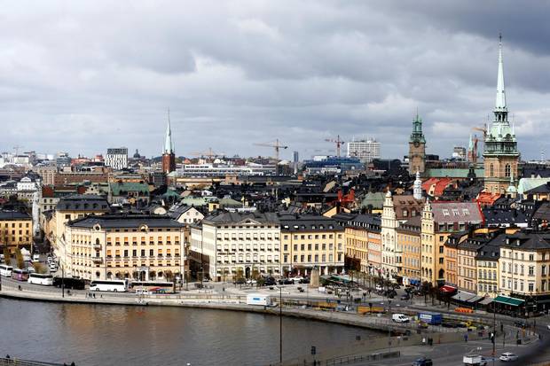 A general view of Stockholm, Sweden, in May, 2017.