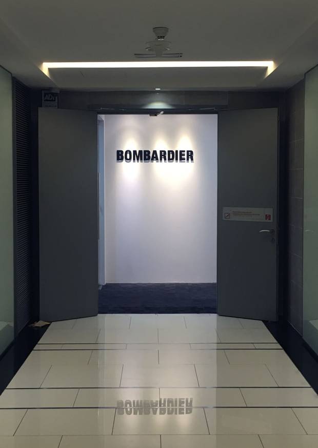 Bombardier's office in Kuala Lumpur.