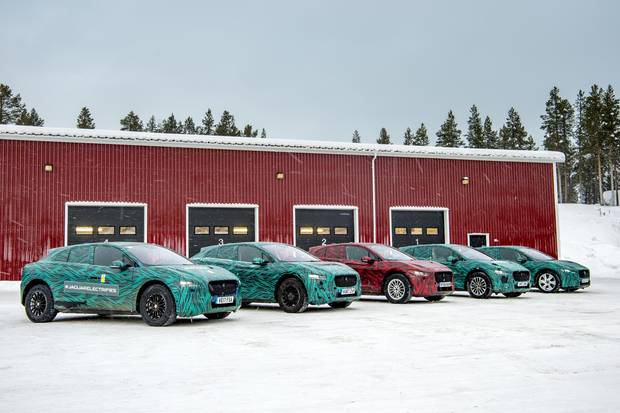 The car is undergoing winter testing ahead of its global debut.