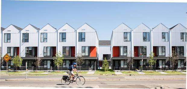 Arrive at Bowness, a development in Calgary, consists of 50 townhouses, of 39 were sold below market rate.