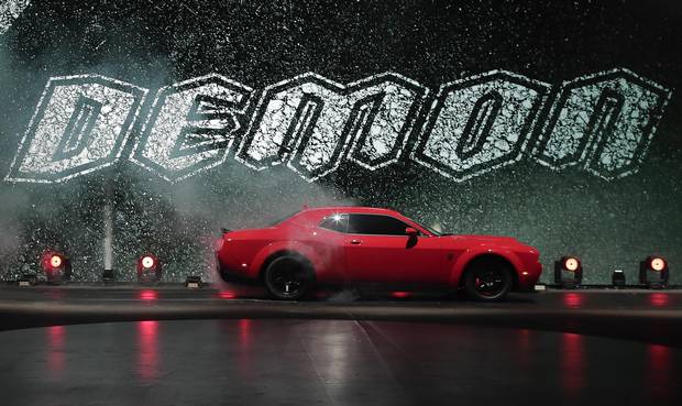 The 2018 Dodge Challenger SRT Demon.