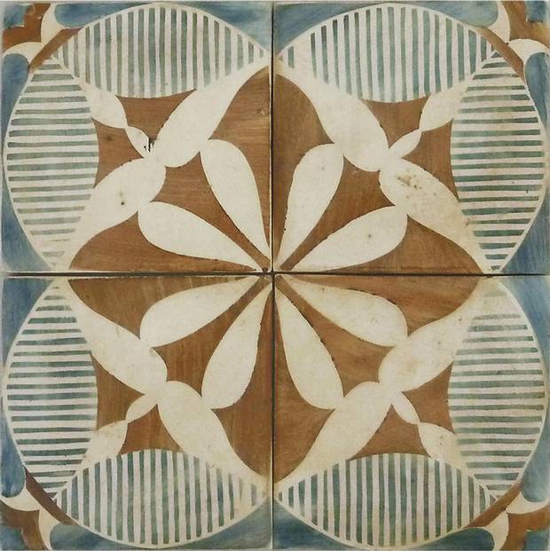 Touareg tile, price on request at Tabarka Studio (www.tabarkastudio.com).