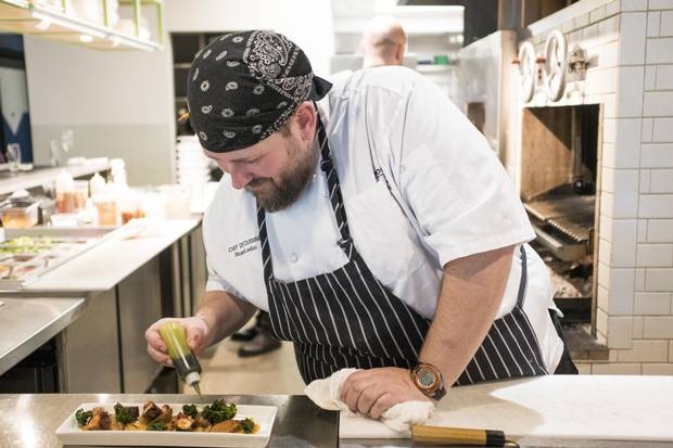Chef de Cuisine Stuart Leduc is pictured on Feb. 15, 2018.