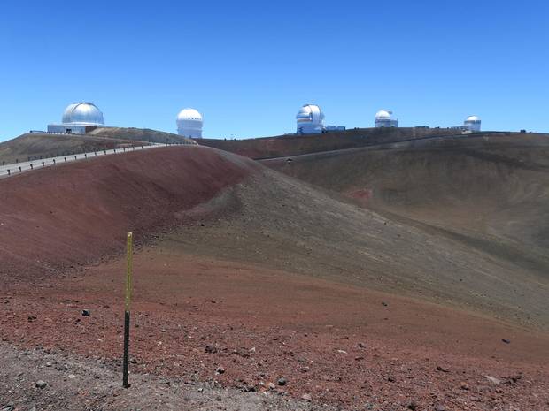 There is already significant observatory infrastructure atop the dormant volcano Mauna Kea, Hawaii, but the Thirty Meter Telescope project has its critics.