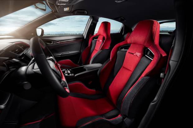 Red seats are a Type R tradition.