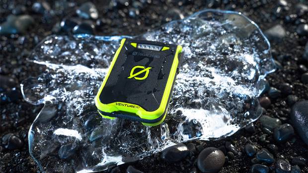 The Goal Zero Venture 30 is an weather-proof, easy-to-use smartphone recharger featuring a built-in charging cable.