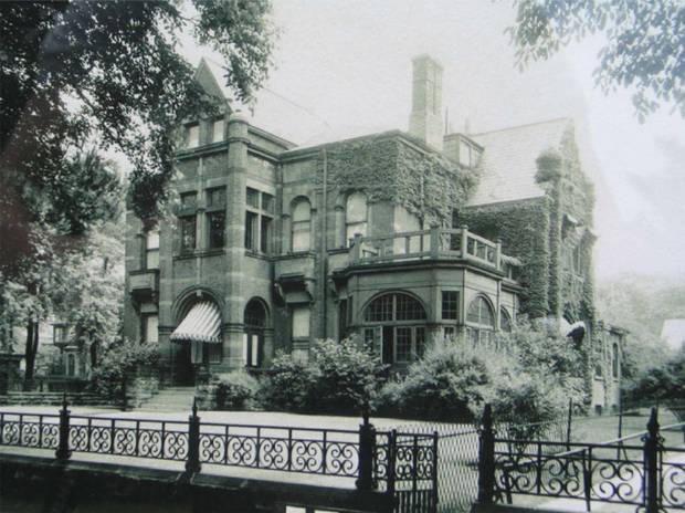 William R. Johnston House was completed in 1875.