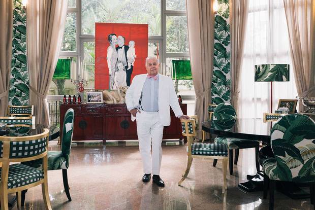 Jim Rogers at his home in Singapore.