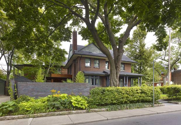 The Toronto home of architects Jennifer Turner and Martin Davidson.