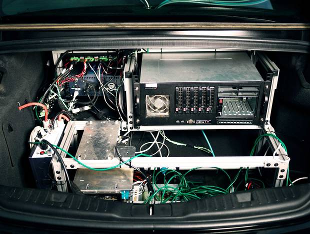 Aurora's driverless cars have some serious electronic gear in the trunk. But where will your suitcases go?