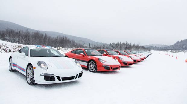 Porsche Camp4 in Quebec