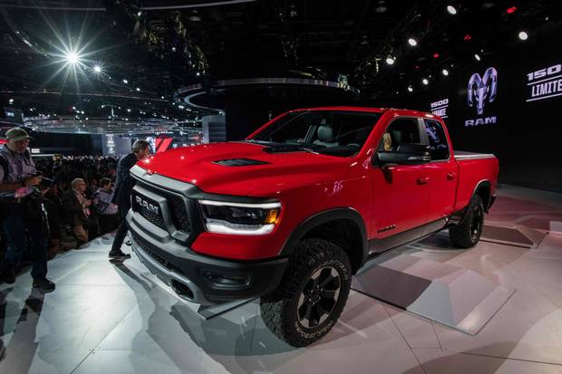 Changes for the Ram 1500 Rebel include quad cab configurations and new 18-inch wheels with 33-inch Goodyear Wrangler DuraTrac tires.