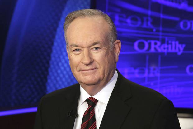 Fox News TV host Bill O’Reilly, shown in 2015.