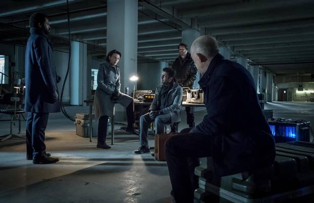 J.K Simmons stars as a civil servant working in a mysterious agency in Berlin in Counterpart.