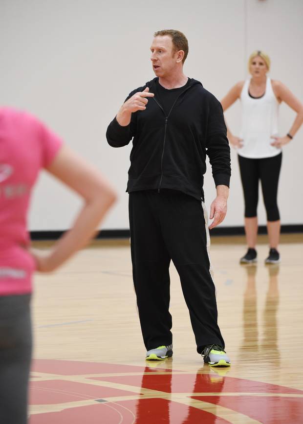 Strength and conditioning coach Matt Nichol, who is a renowned trainer of NHL players put Brady, Olympic trampoline gold medalist Rosie MacLennan, TSN's Kate Beirness and others through the same kind of pro circuit course he uses to train NHL players.