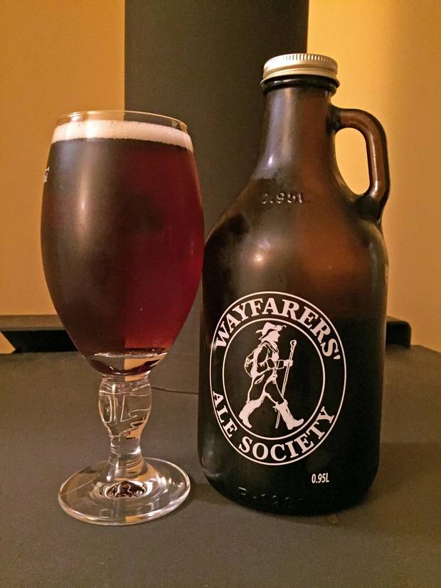 Beer from the Wayfarers' Ale Society in Port Williams, N.S.