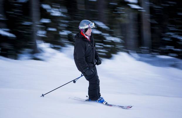 There are no official numbers on how many people older than 60 are downhill skiing in Canada today. In the United States, the National Ski Areas Association reported that just more than 5.3 per cent of skiers visiting American hills last year were older than 60.