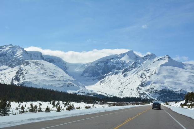 Spectacular views are a constant throughout the drive.