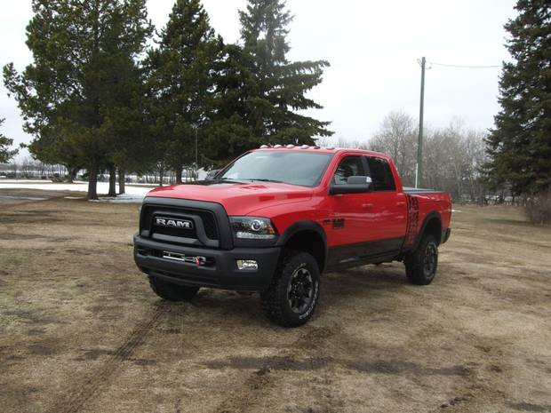 The Power Wagon tips the scales at a breathtaking 3,311 kilograms.. 