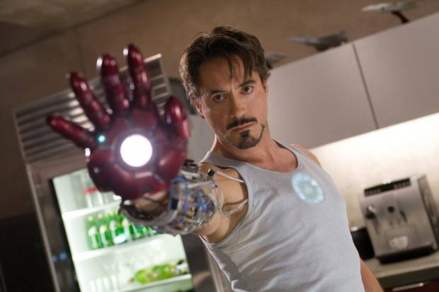 Robert Downey, Jr. stars as Tony Stark aka Iron Man.