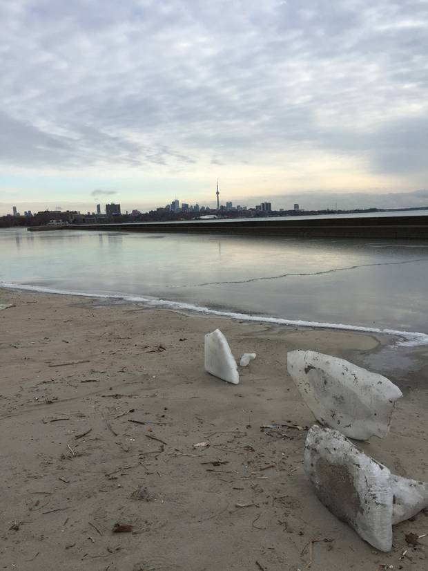 Ice lies on the beach on Toronto’s Waterfront Trail on Jan. 14. “I use the Waterfront Trail regularly,” photographer Jane Craig writes. “This one stretch of trail can be so different depending on the day and season. Today the ice was spectacular.”