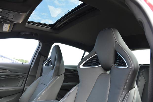 The GS comes with unique perforated seats that look great and feel comfortable.