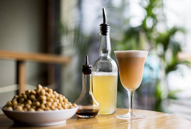 At Civil Liberties in Toronto, a Whisky Sour is made with the water in which chickpeas are cooked, replicating the foam created from egg whites.